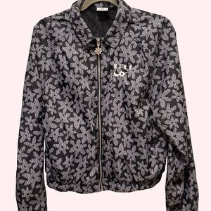 Nike Women's Daisy Black AOP Sport Jacket